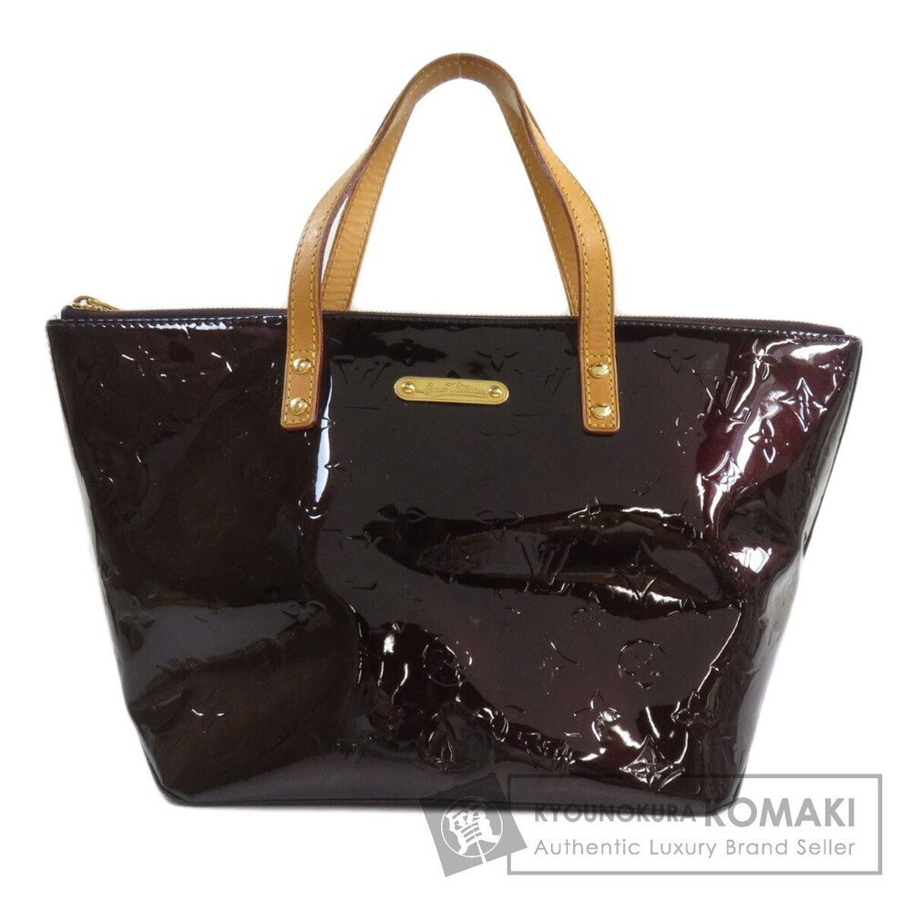 Louis Vuitton Bellevue Vernis Handbag Leather